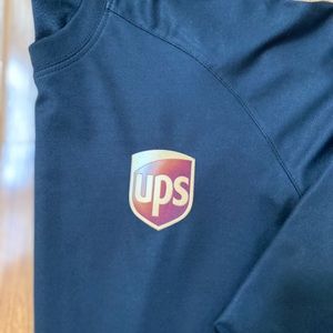 UPS Black Jersey Shirt Size Lg